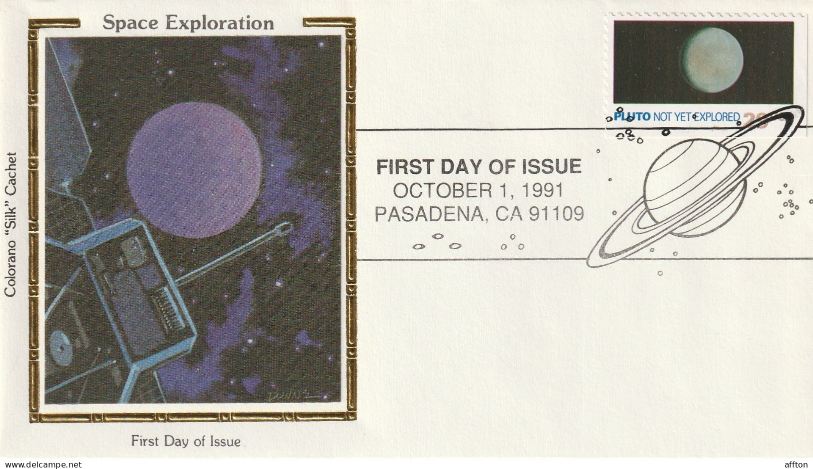 United States 1991 FDC Space Exploration - 1991-2000