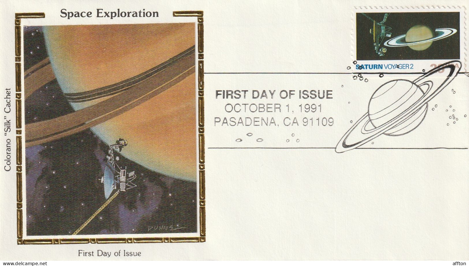 United States 1991 FDC Space Exploration - 1991-2000