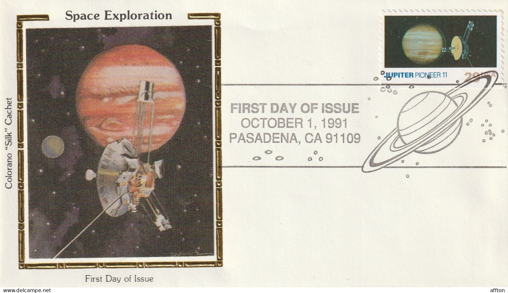United States 1991 FDC Space Exploration - 1991-2000