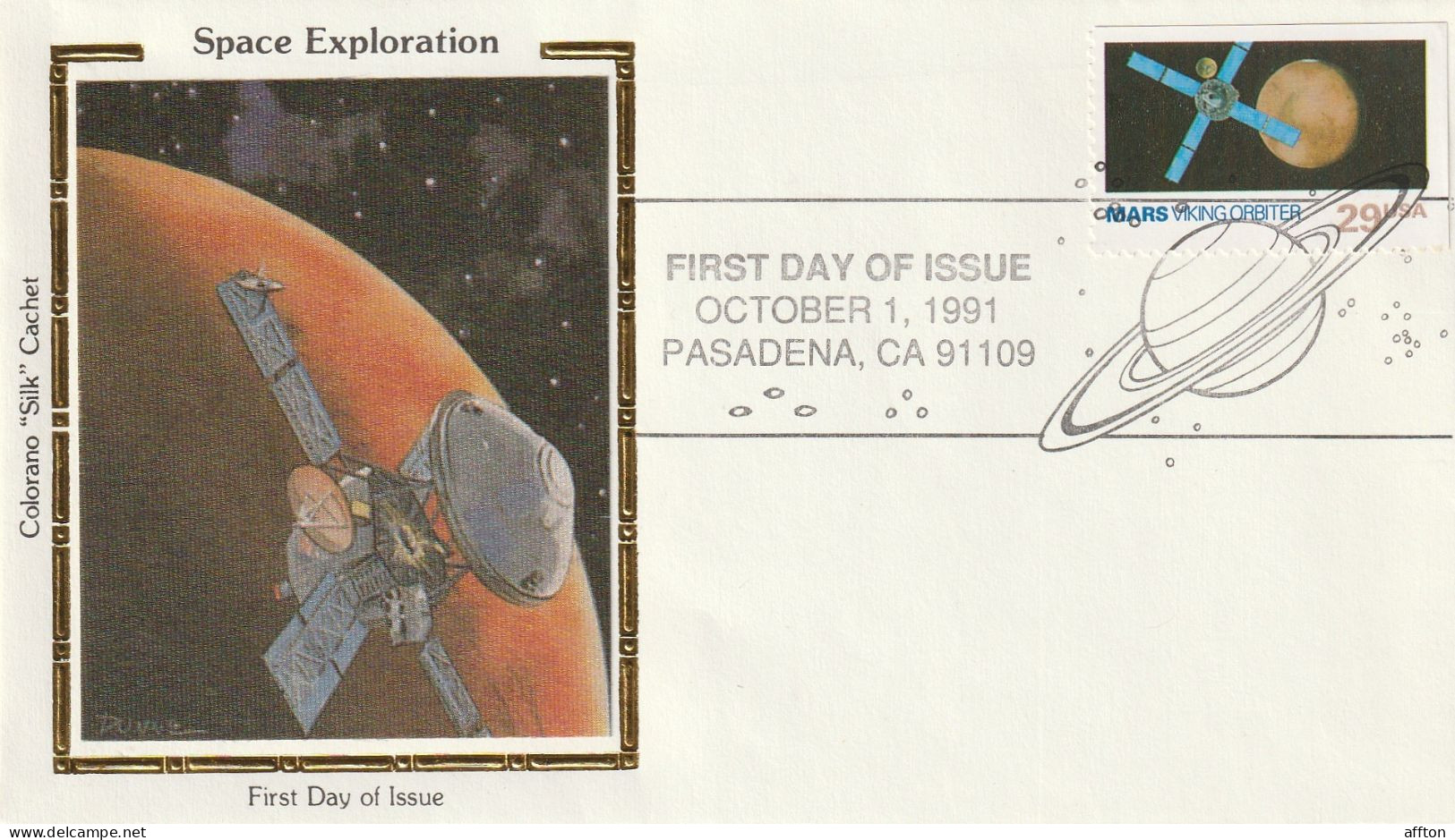 United States 1991 FDC Space Exploration - 1991-2000