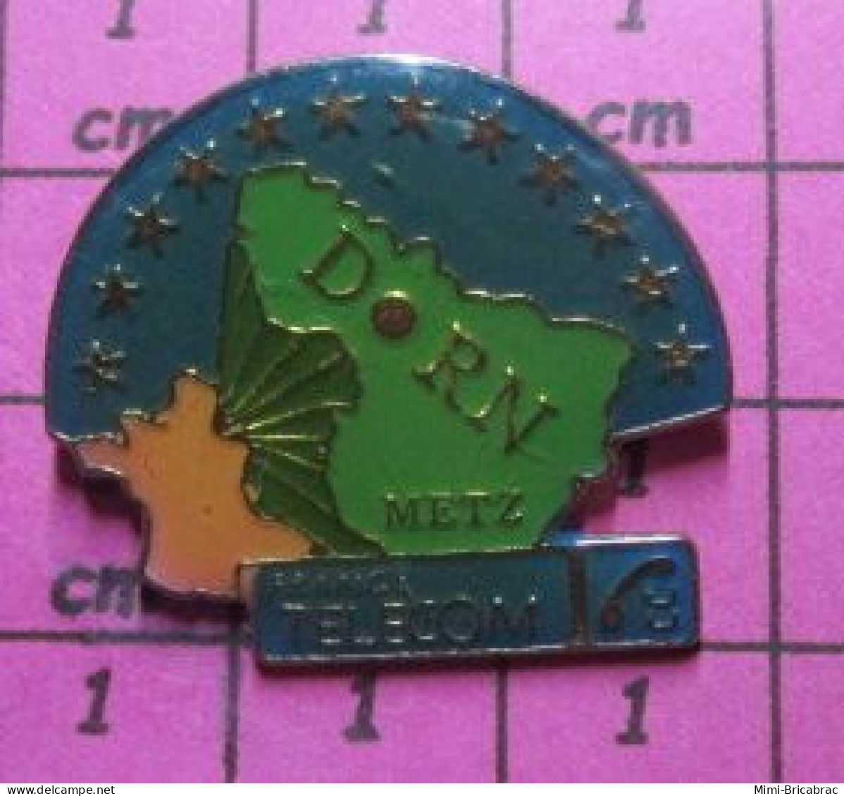 1316c Pin's Pins / Beau Et Rare / FRANCE TELECOM / DRN METZ Par TOSCA - France Telecom