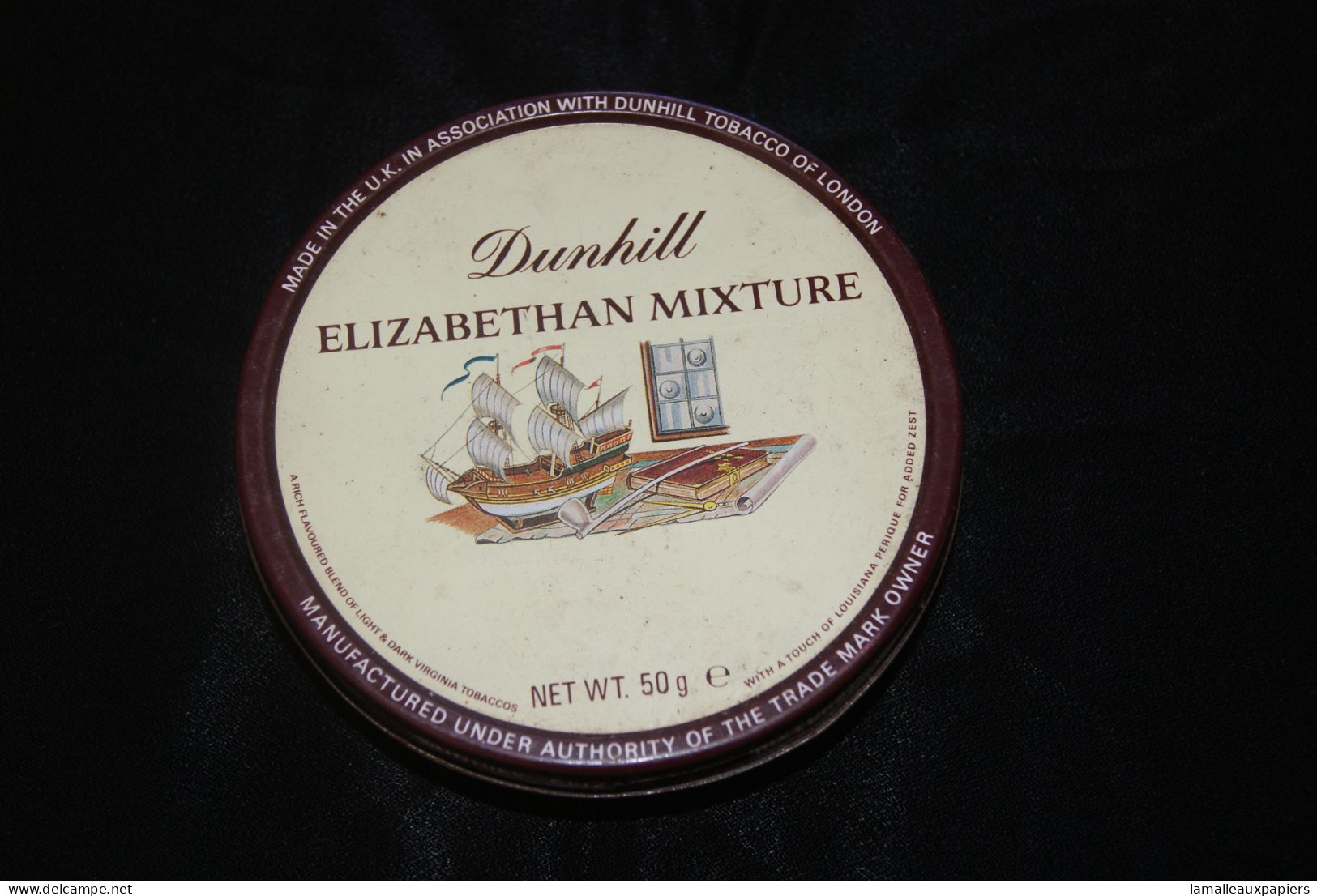 DUNHILL Elizabethan Mixture - Empty Tobacco Boxes