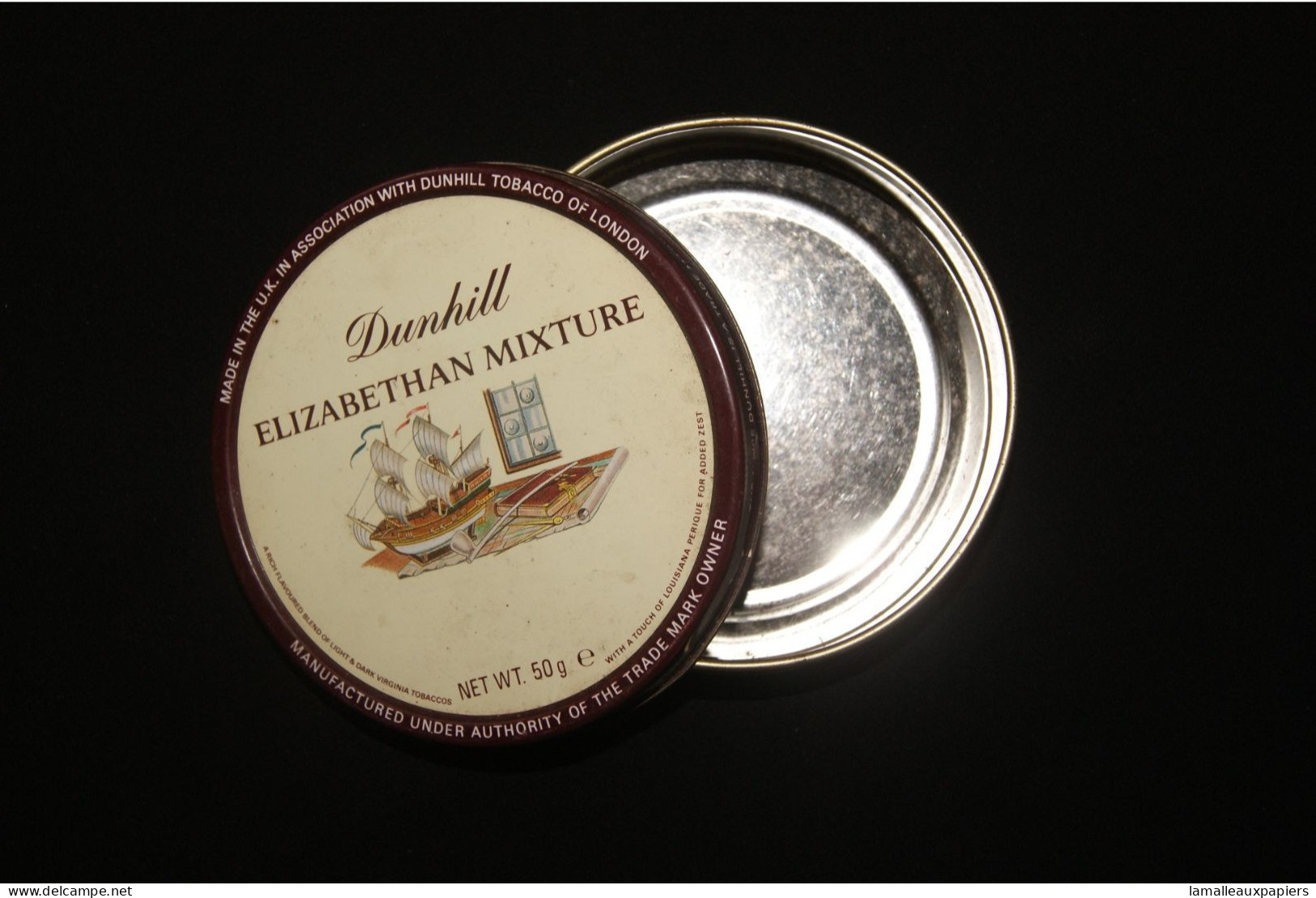 DUNHILL Elizabethan Mixture - Empty Tobacco Boxes