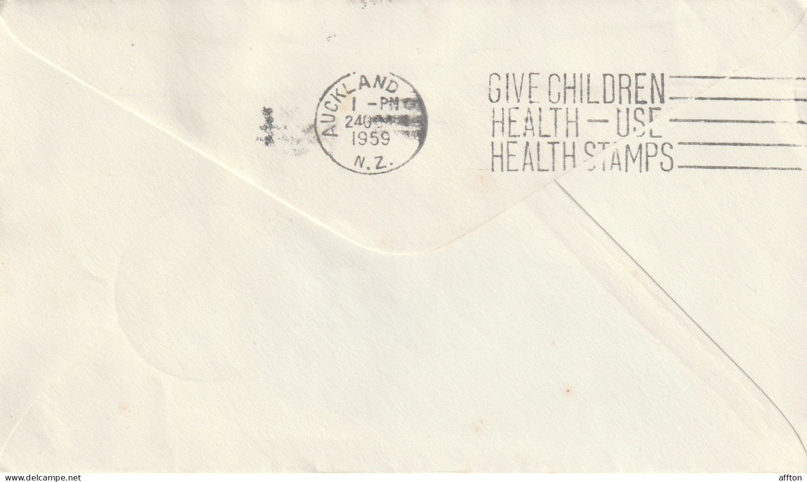 New Zealand 1959 FDC Mailed - FDC