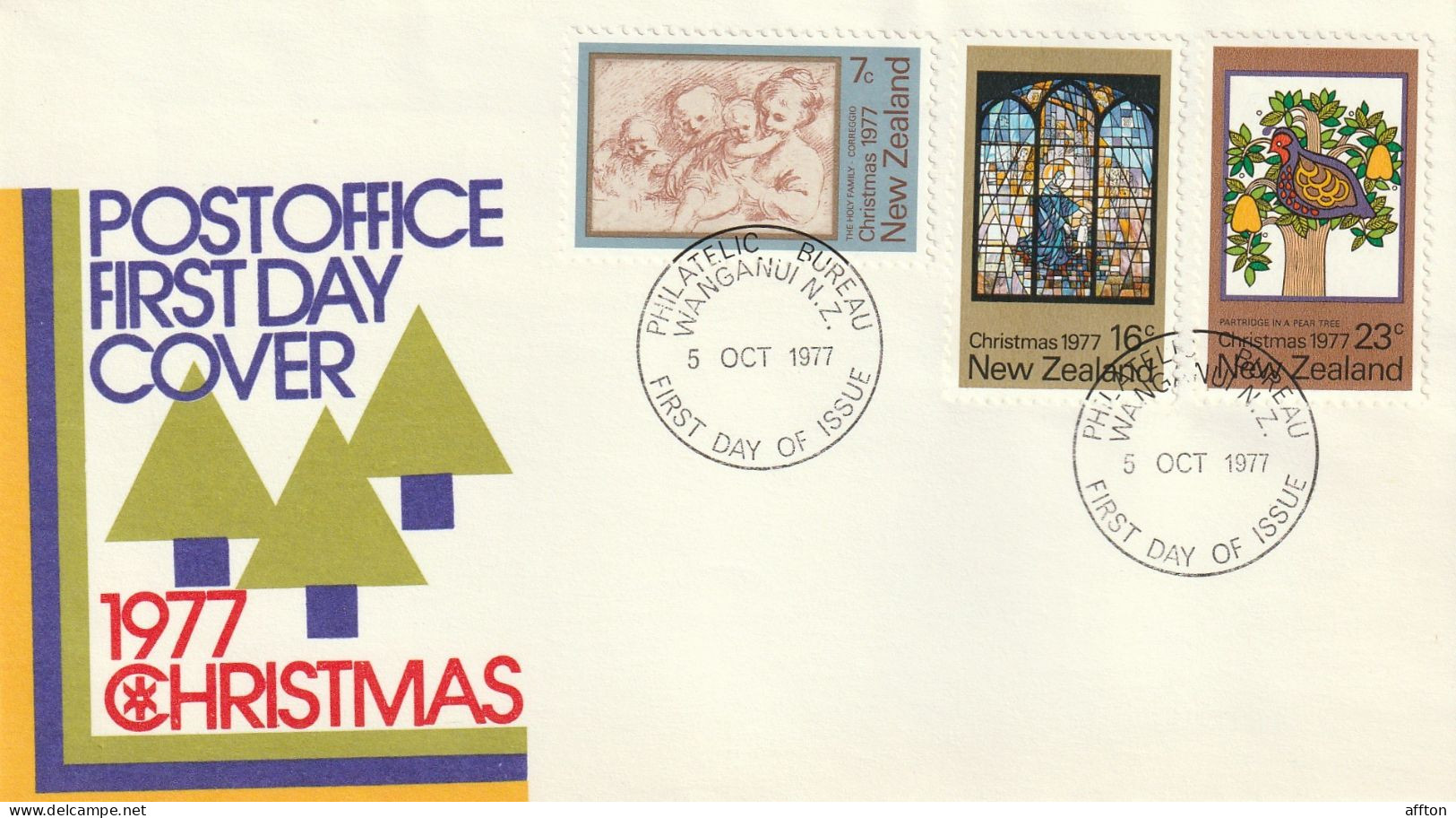 New Zealand 1977 FDC - FDC