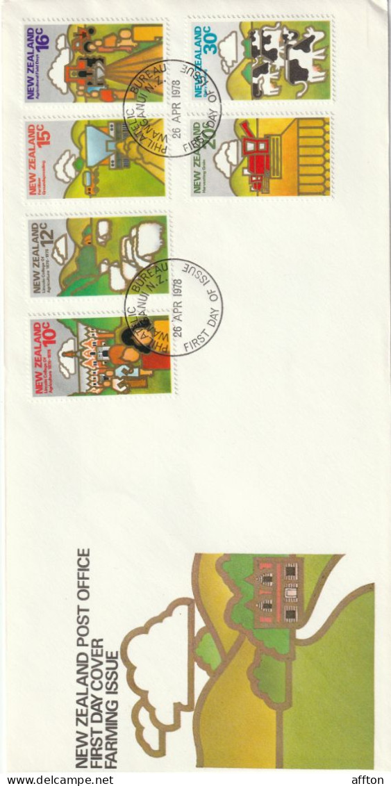 New Zealand 1978 FDC - FDC