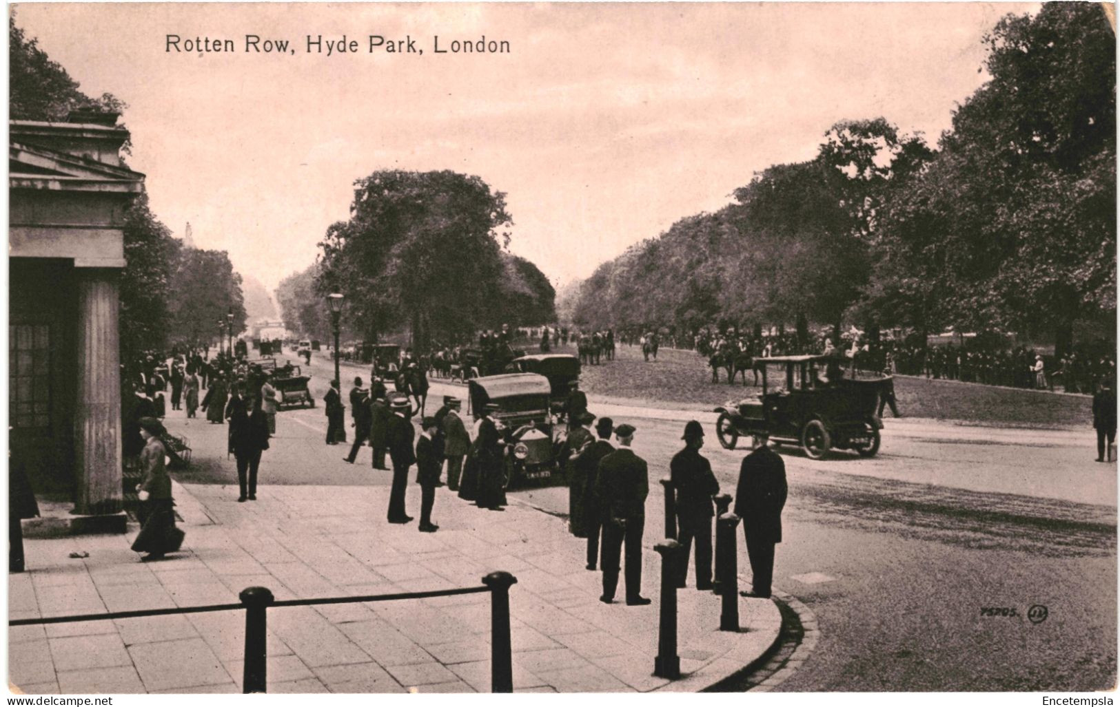 CPA Carte Postale Royame Uni London Hyde Park Rotten Row VM69188 - Hyde Park