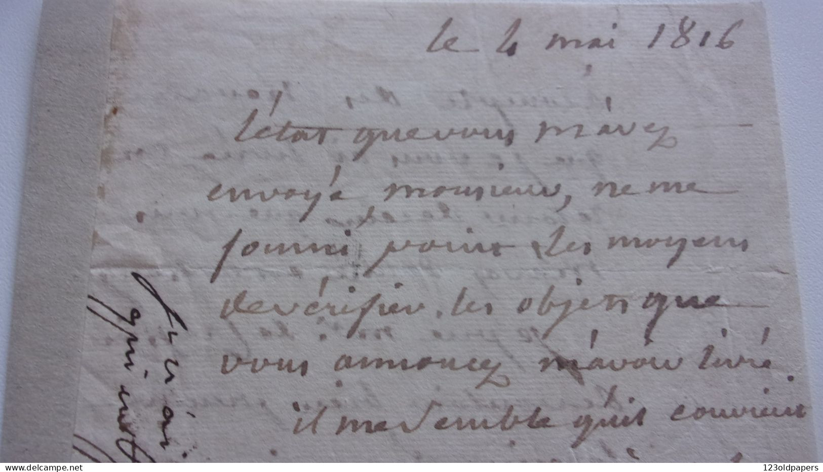 1814 1817 BELGIQUE LIEGE BERRY 9 LAS REQUISITIONS DE GUERRE PENSIONS AFFAIRES COMMERCIALES SIGNE BARON DE MECOU HALLU