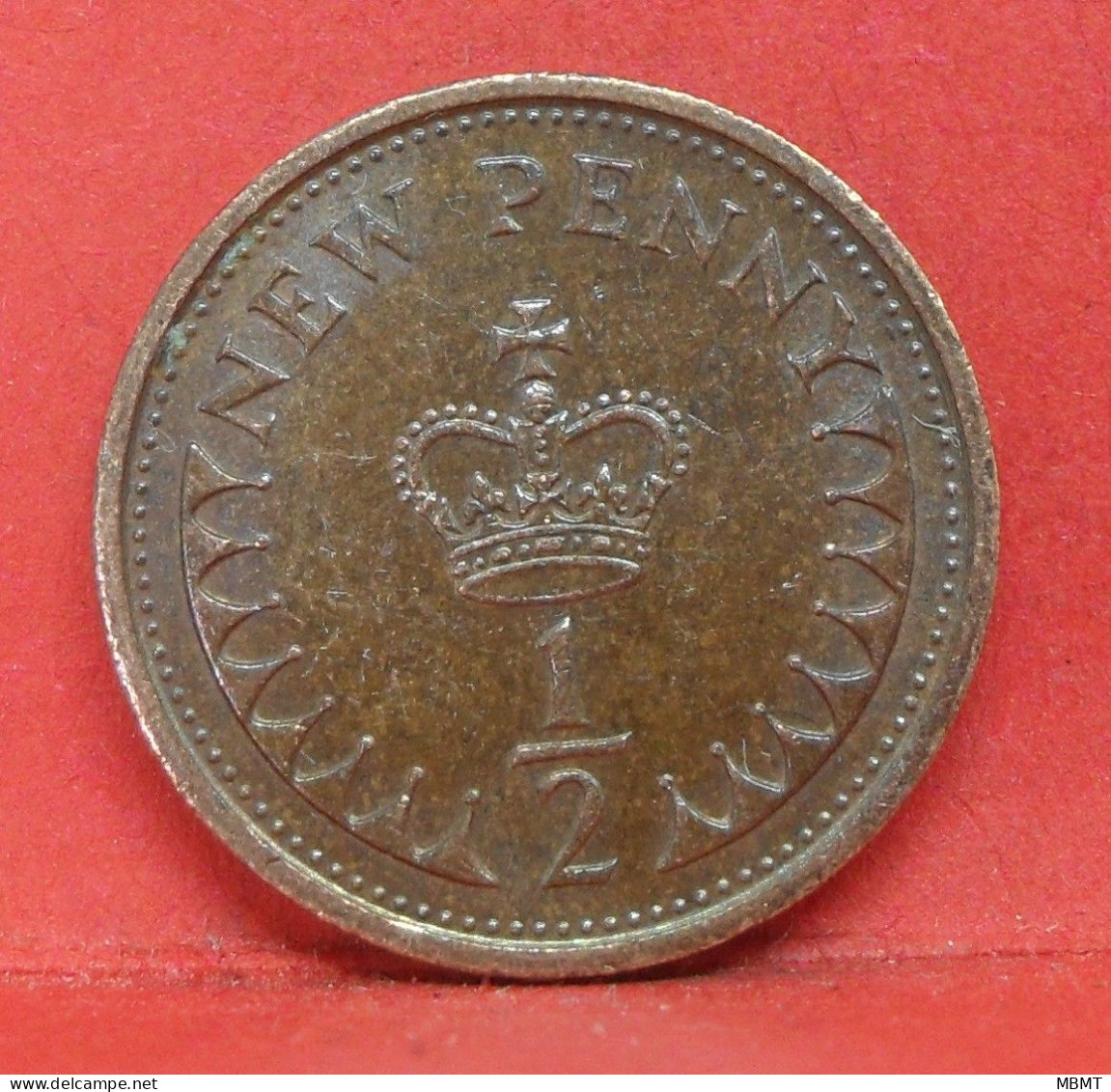 1/2 Penny 1973 - TTB - Pièce Monnaie Grande-Bretagne - Article N°2592 - 1/2 Penny & 1/2 New Penny