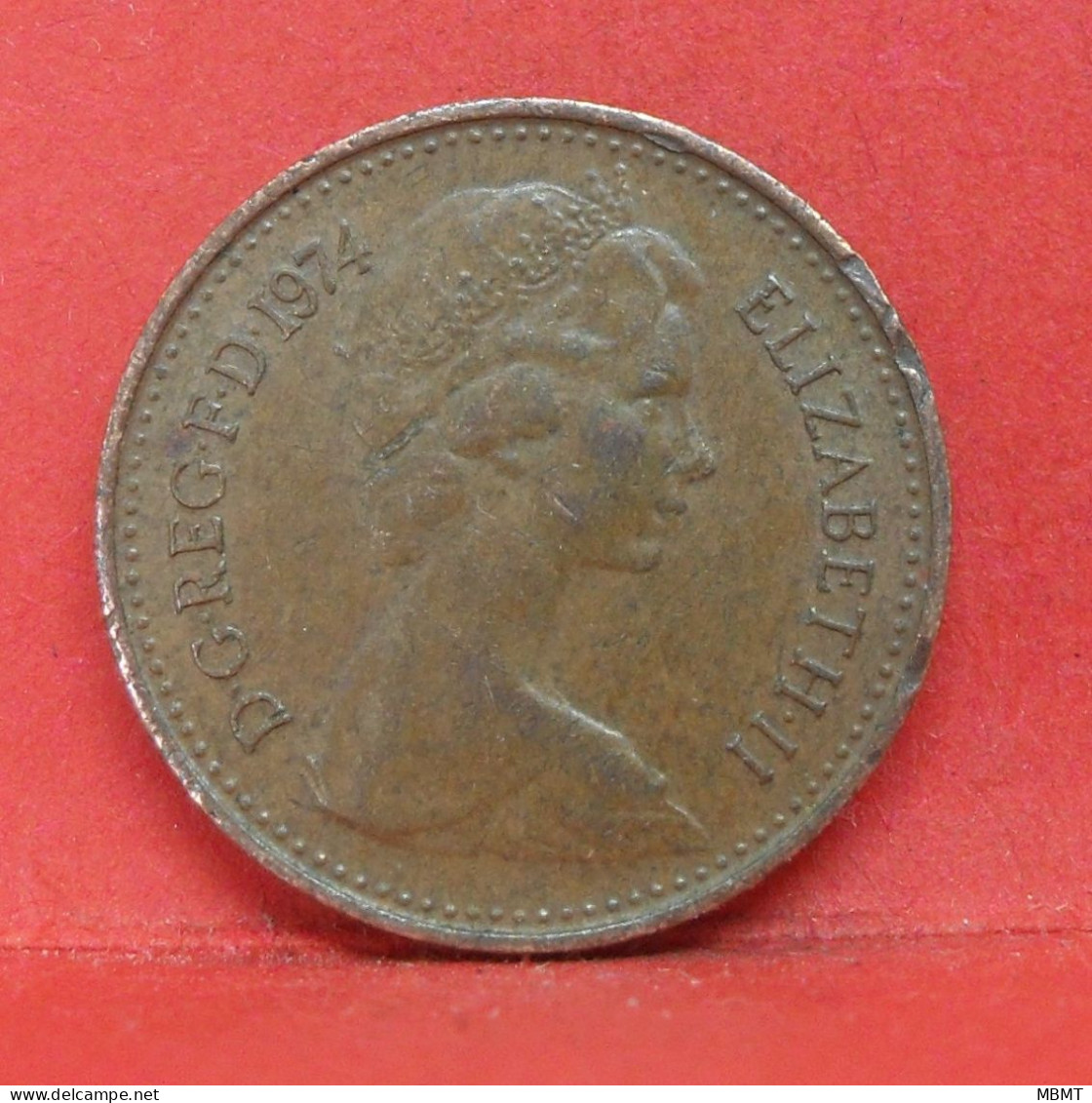 1/2 Penny 1974 - TB - Pièce Monnaie Grande-Bretagne - Article N°2593 - 1/2 Penny & 1/2 New Penny