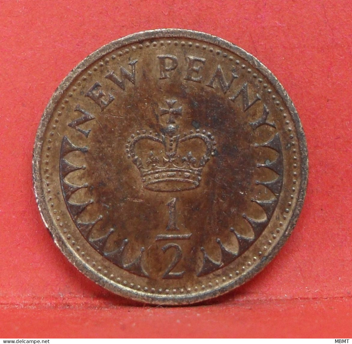 1/2 Penny 1974 - TTB - Pièce Monnaie Grande-Bretagne - Article N°2594 - 1/2 Penny & 1/2 New Penny