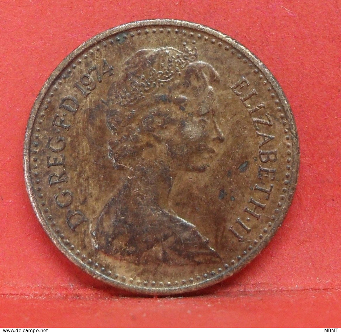 1/2 Penny 1974 - TTB - Pièce Monnaie Grande-Bretagne - Article N°2594 - 1/2 Penny & 1/2 New Penny