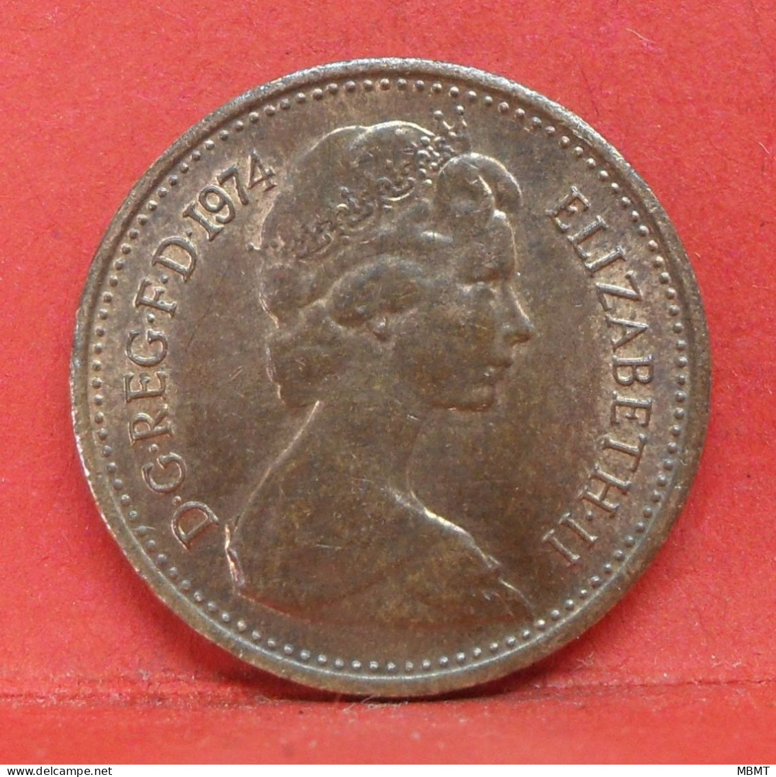 1/2 Penny 1974 - SUP - Pièce Monnaie Grande-Bretagne - Article N°2595 - 1/2 Penny & 1/2 New Penny