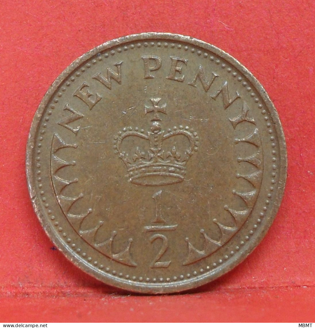 1/2 Penny 1976 - TB - Pièce Monnaie Grande-Bretagne - Article N°2596 - 1/2 Penny & 1/2 New Penny