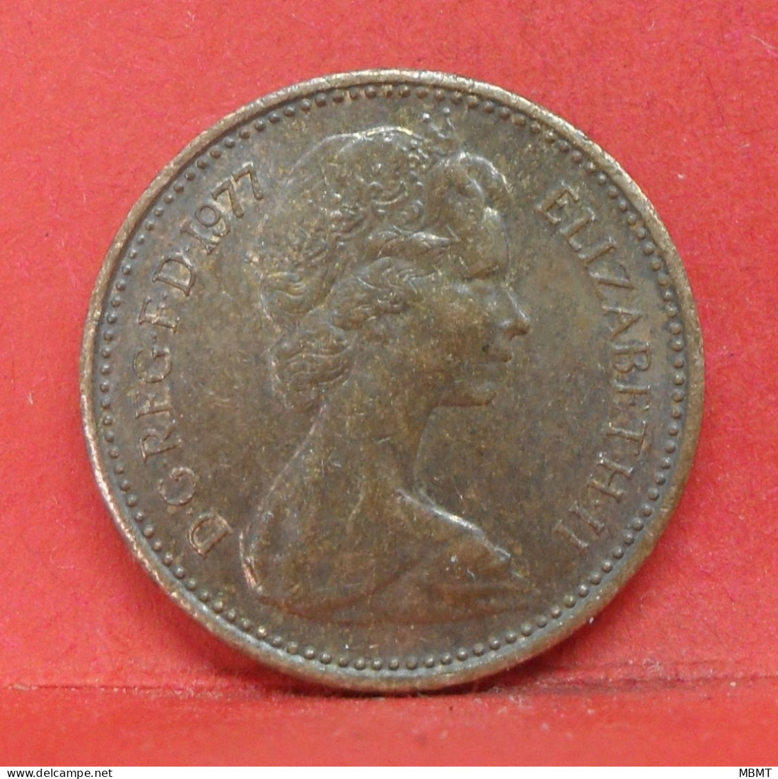 1/2 Penny 1977 - TTB - Pièce Monnaie Grande-Bretagne - Article N°2599 - 1/2 Penny & 1/2 New Penny