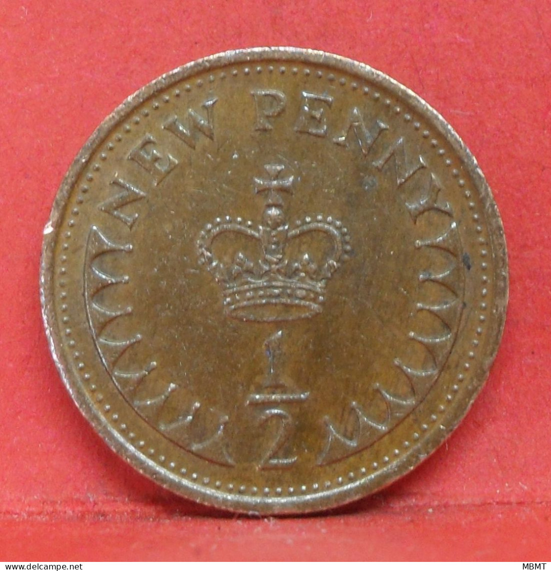 1/2 Penny 1979 - TTB - Pièce Monnaie Grande-Bretagne - Article N°2600 - 1/2 Penny & 1/2 New Penny