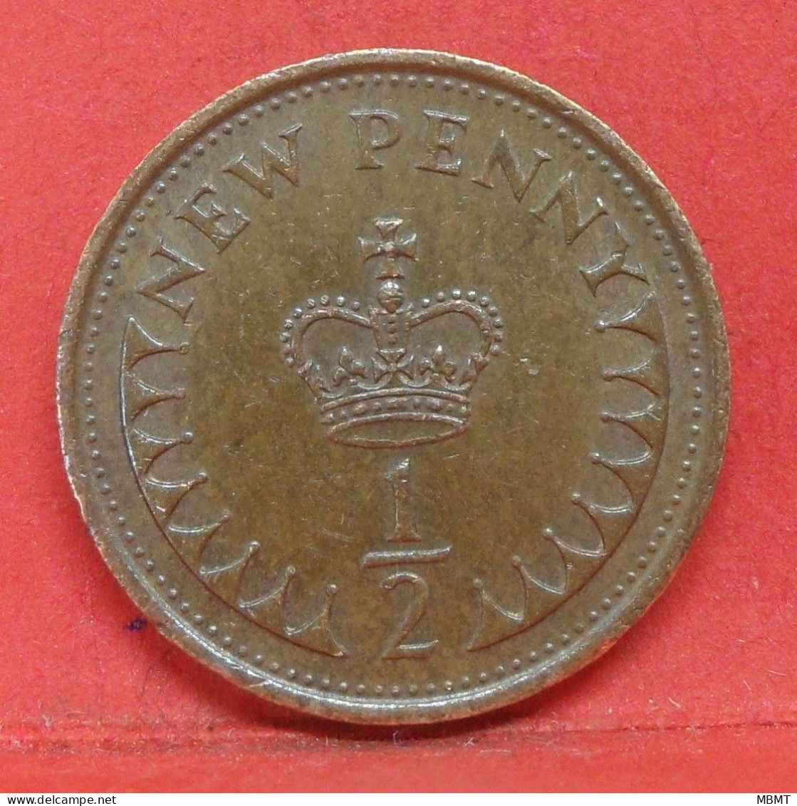 1/2 Penny 1980 - TTB - Pièce Monnaie Grande-Bretagne - Article N°2602 - 1/2 Penny & 1/2 New Penny