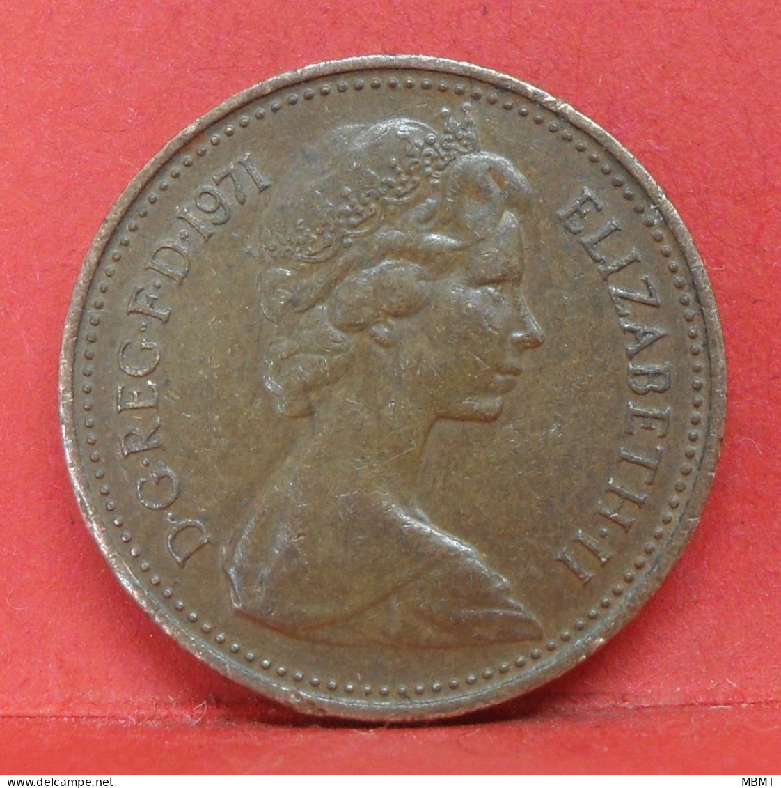 1 Penny 1971 - TB - Pièce Monnaie Grande-Bretagne - Article N°2622 - 1/2 Penny & 1/2 New Penny