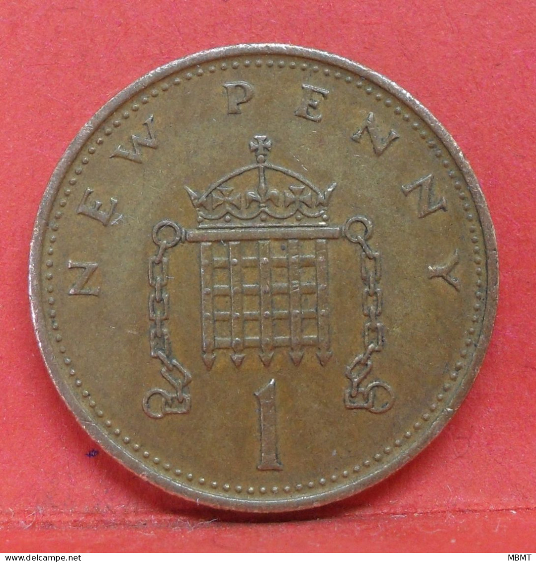 1 Penny 1971 - TTB - Pièce Monnaie Grande-Bretagne - Article N°2623 - 1/2 Penny & 1/2 New Penny