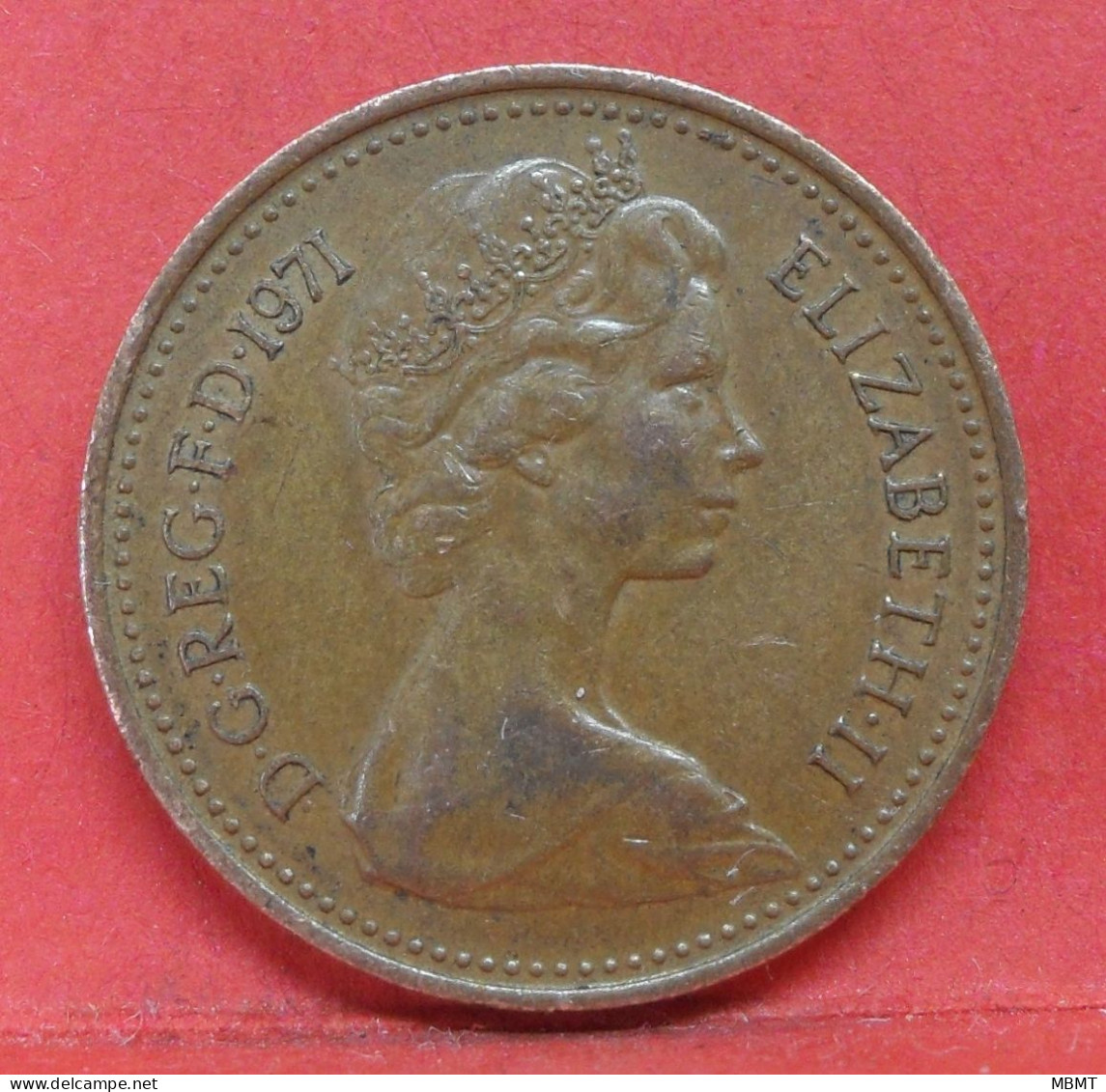 1 Penny 1971 - TTB - Pièce Monnaie Grande-Bretagne - Article N°2623 - 1/2 Penny & 1/2 New Penny