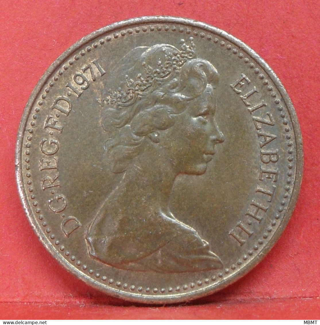 1 Penny 1971 - SUP - Pièce Monnaie Grande-Bretagne - Article N°2624 - 1/2 Penny & 1/2 New Penny