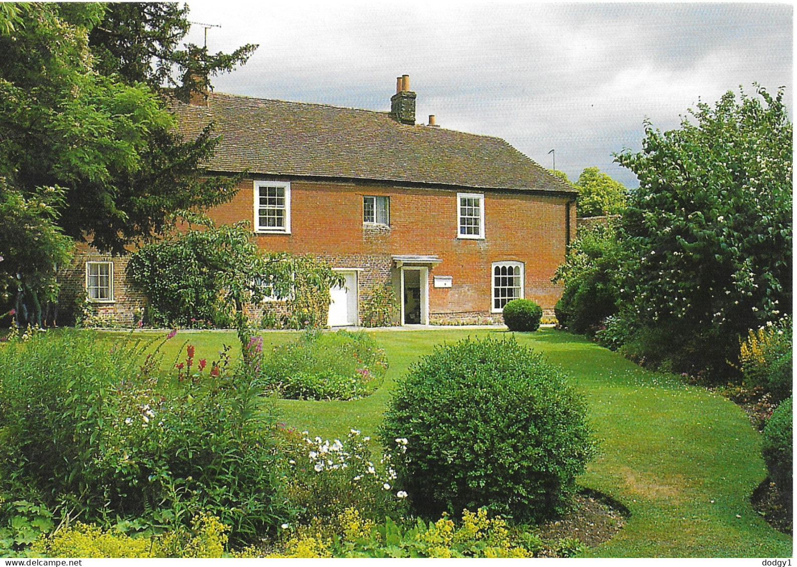 THE WEST SIDE, JANE AUSTENS HOUSE, CHAWTON, HAMPSHIRE, ENGLAND. UNUSED POSTCARD   Fa4 - Ecrivains