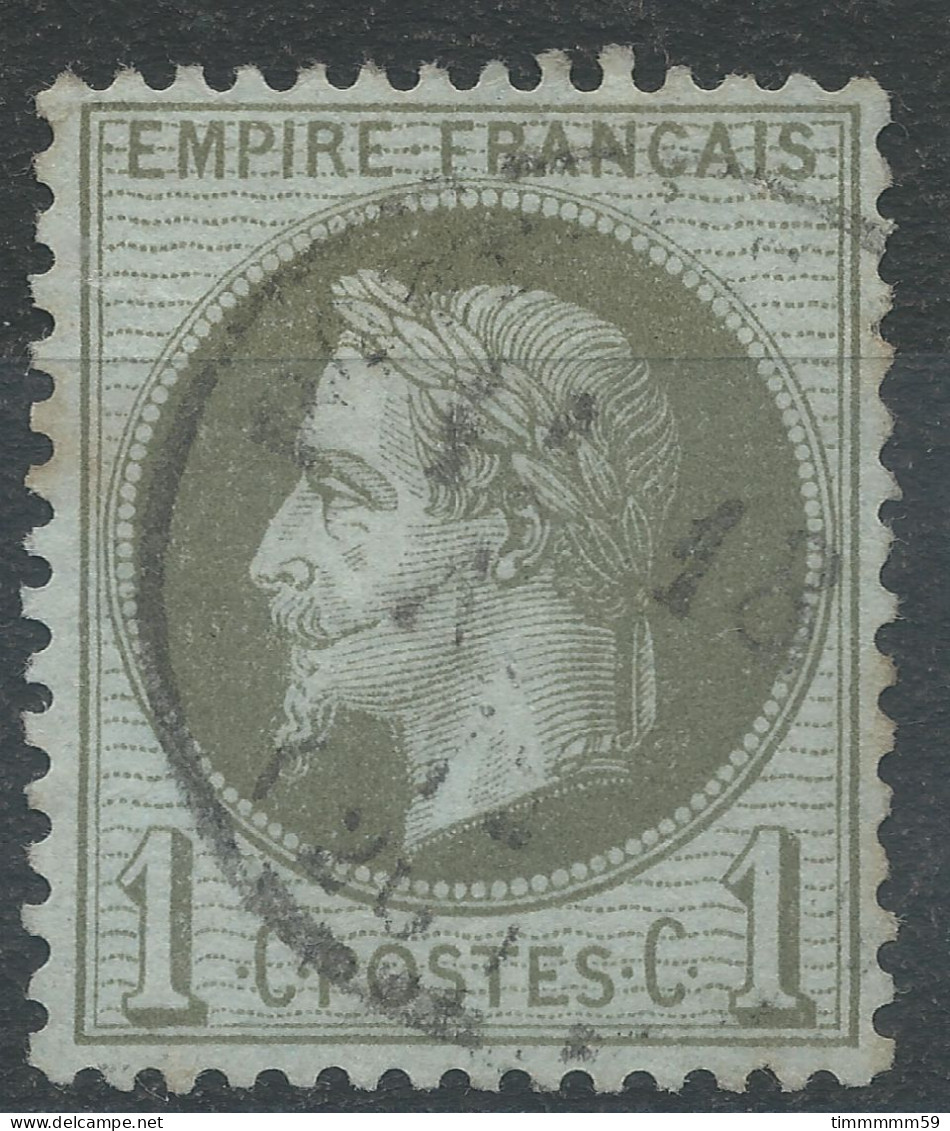 Lot N°77061  N°25, Oblitéré Cachet à Date à Déchiffrer - 1863-1870 Napoléon III Lauré