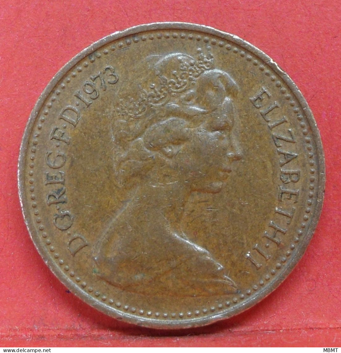 1 Penny 1973 - TTB - Pièce Monnaie Grande-Bretagne - Article N°2625 - 1/2 Penny & 1/2 New Penny