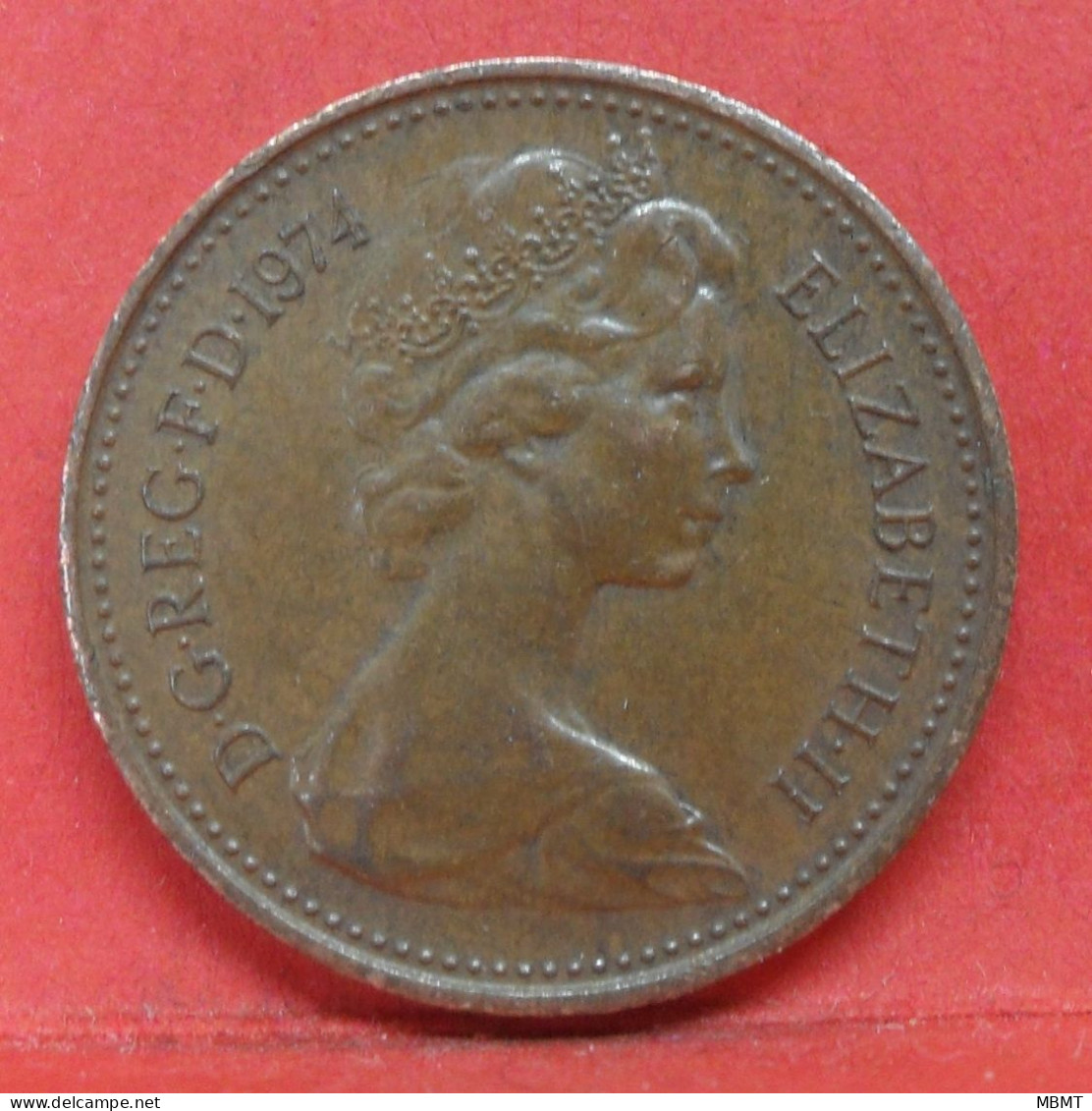 1 Penny 1974 - TTB - Pièce Monnaie Grande-Bretagne - Article N°2626 - 1/2 Penny & 1/2 New Penny