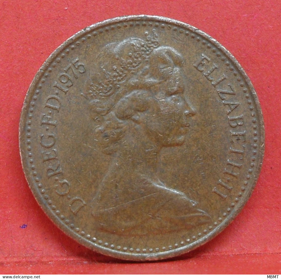 1 Penny 1975 - TB - Pièce Monnaie Grande-Bretagne - Article N°2627 - 1/2 Penny & 1/2 New Penny