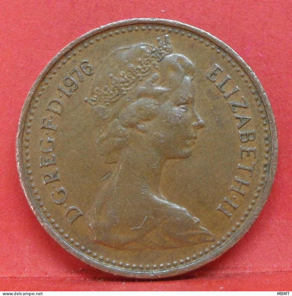 1 Penny 1976 - TTB - Pièce Monnaie Grande-Bretagne - Article N°2630 - 1/2 Penny & 1/2 New Penny