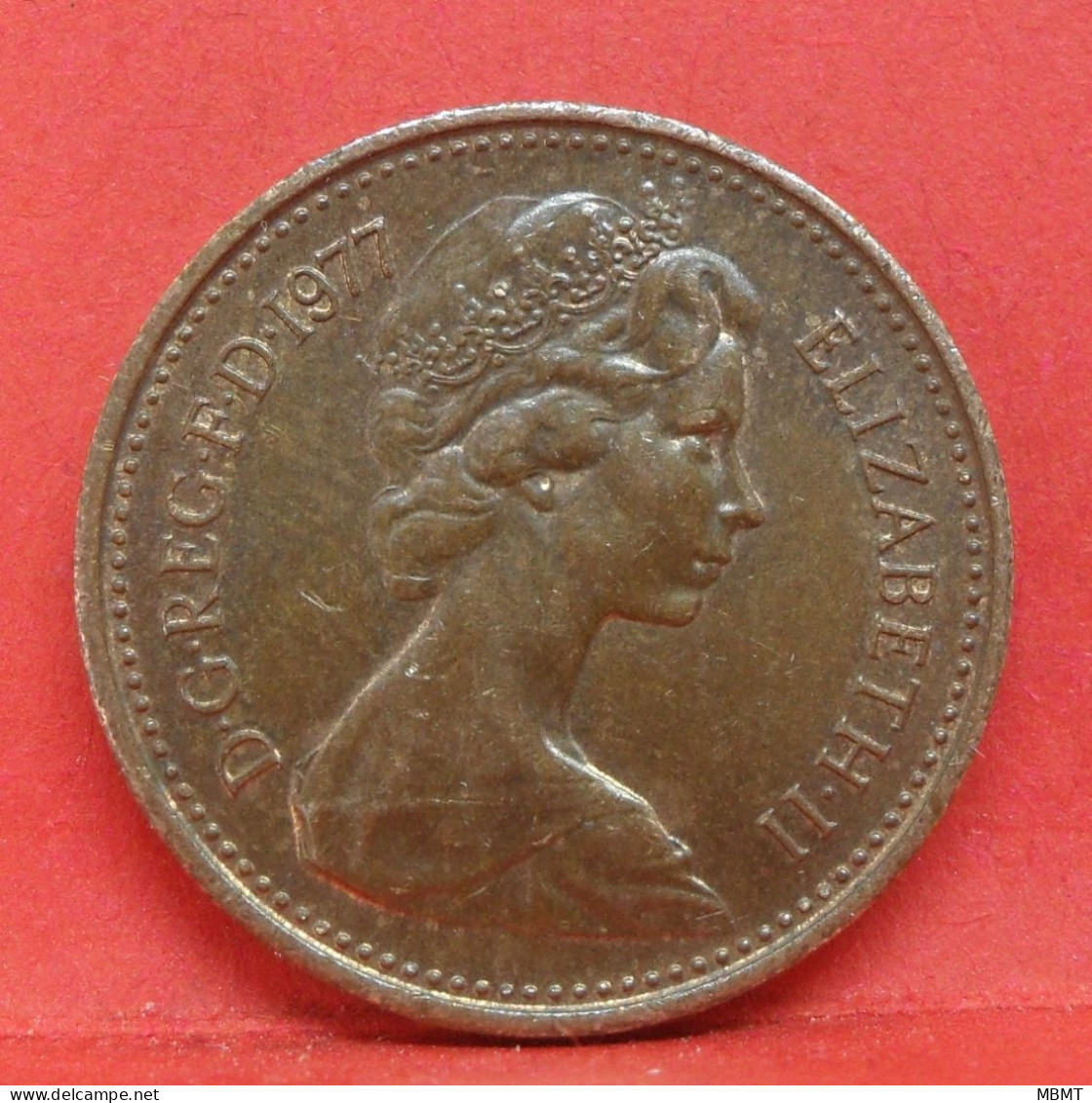 1 Penny 1977 - SUP - Pièce Monnaie Grande-Bretagne - Article N°2633 - 1/2 Penny & 1/2 New Penny