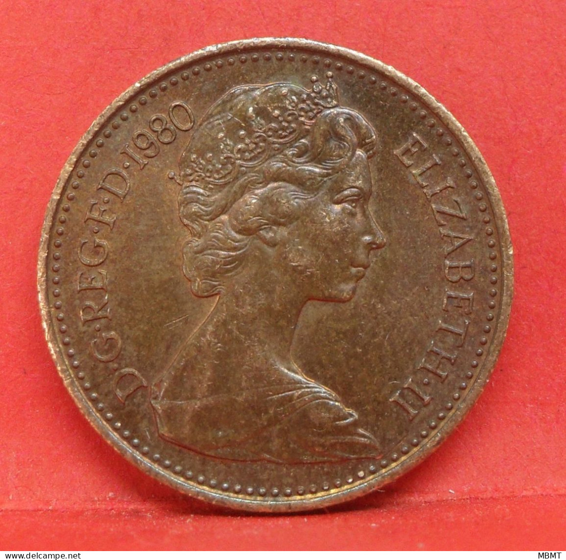 1 Penny 1980 - SUP - Pièce Monnaie Grande-Bretagne - Article N°2639 - 1/2 Penny & 1/2 New Penny