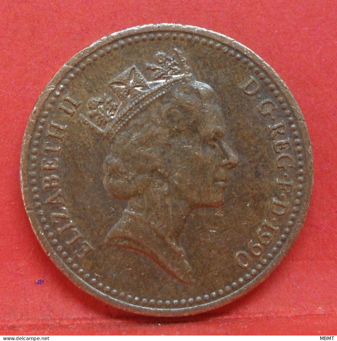 1 Penny 1990 - TTB - Pièce Monnaie Grande-Bretagne - Article N°2653 - 1/2 Penny & 1/2 New Penny