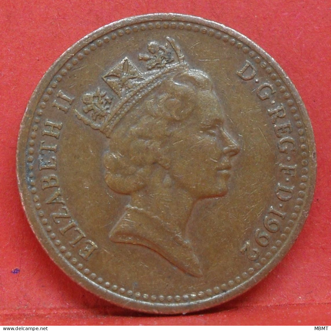 1 Penny 1992 - TTB - Pièce Monnaie Grande-Bretagne - Article N°2655 - 1/2 Penny & 1/2 New Penny