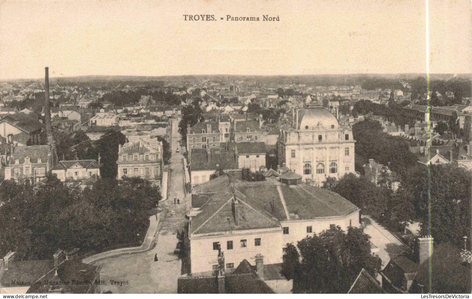 FRANCE - Troyes - Panorama Nord - Ville - Vue - Edit. Troyes - Carte Postale Ancienne - Troyes