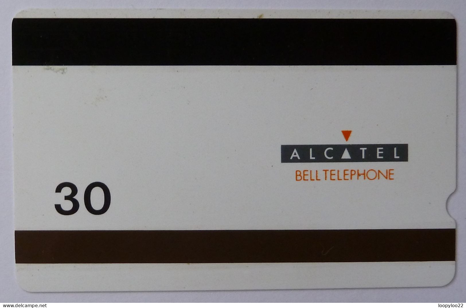 BELGIUM - Alcatel - Bruges Coach - Magnetic - Field Trial / Test - 30 - Bell Telephone - Dienst & Test