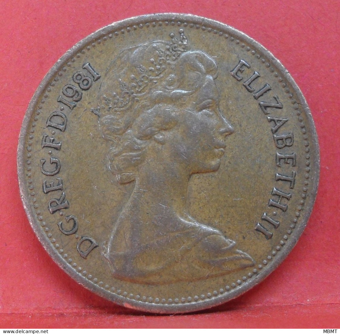 2 Pence 1981 - TTB - Pièce Monnaie Grande-Bretagne - Article N°2701 - 2 Pence & 2 New Pence