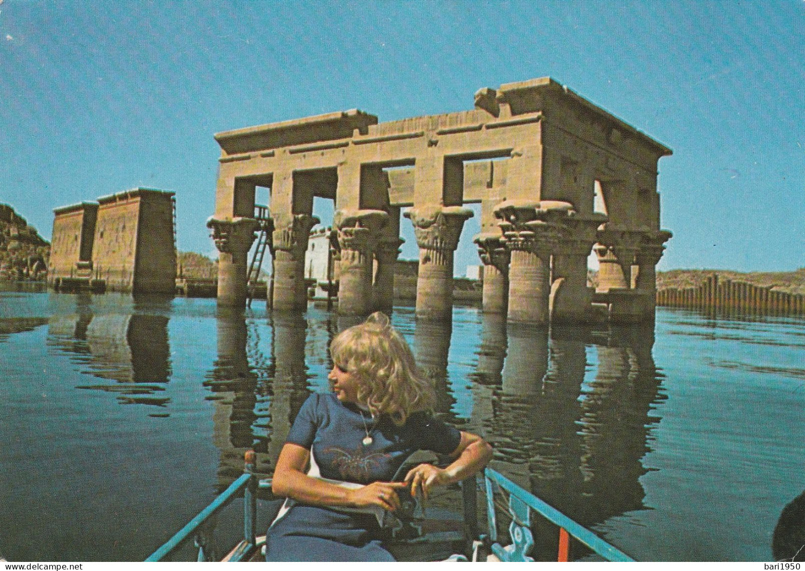 ASSWAN - General View Of  Isis Temple Ot Philae, Partially Covered Unfer Nile's  Flood. - Aswan