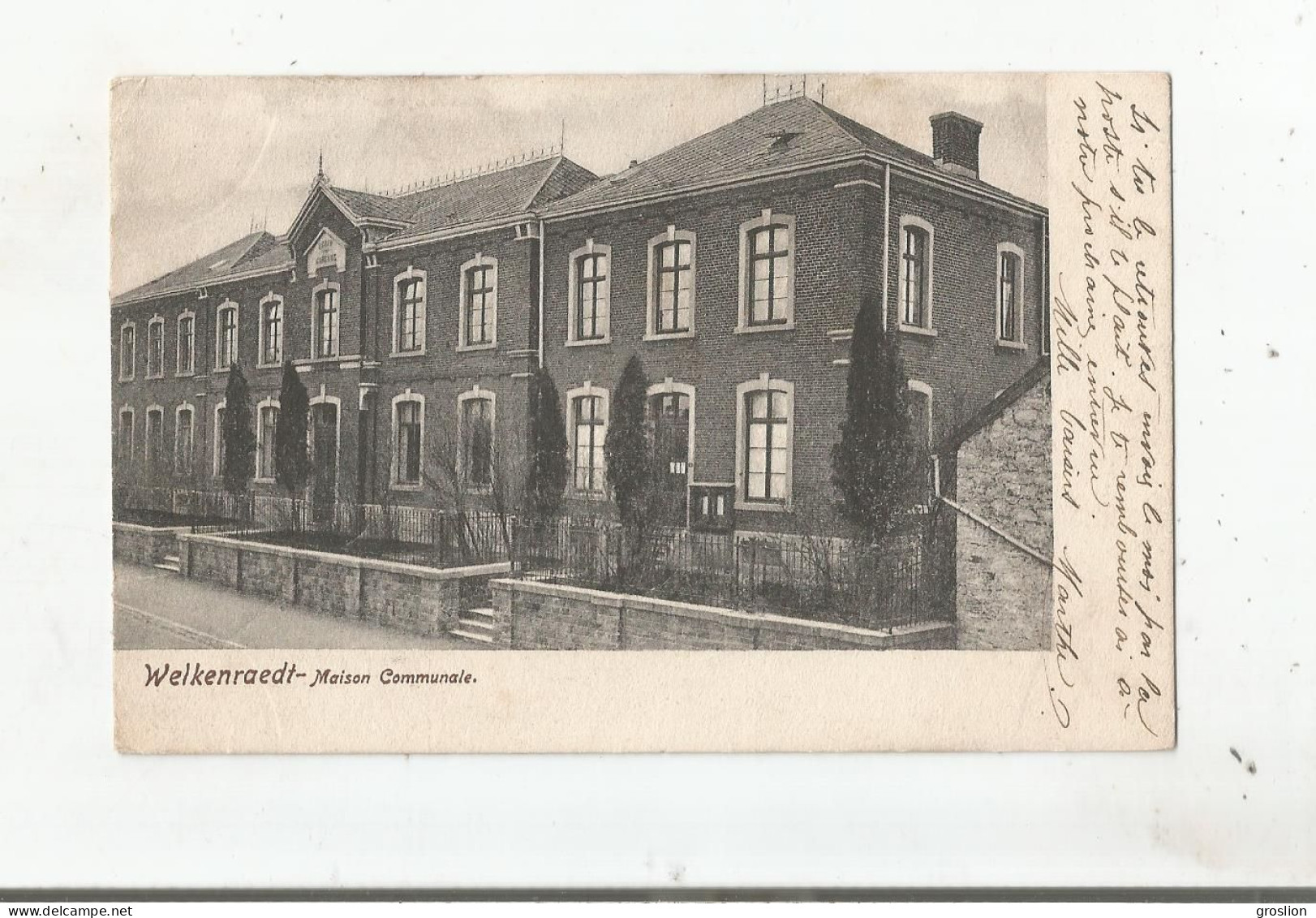 WELKENRAEDT MAISON COMMUNALE 1908 - Welkenraedt