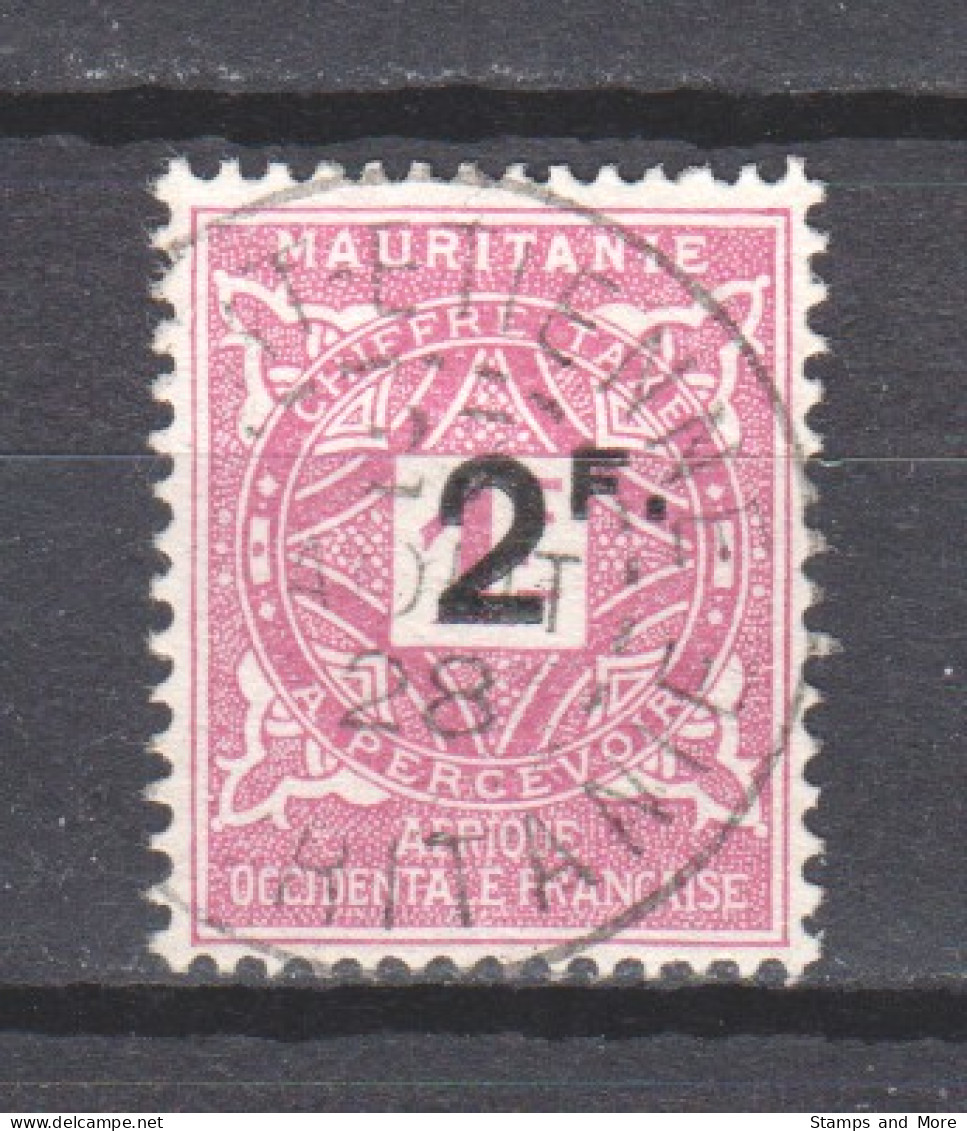 Mauretania 1927 Portomarke Mi 17 Canceled  - Used Stamps