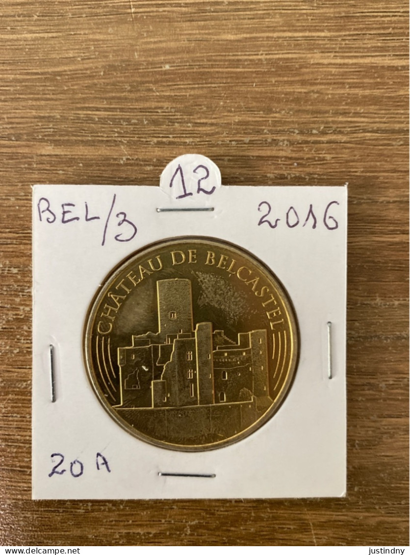 Monnaie De Paris Jeton Touristique - 12 - Belcastel - Château - 2016 - 2016