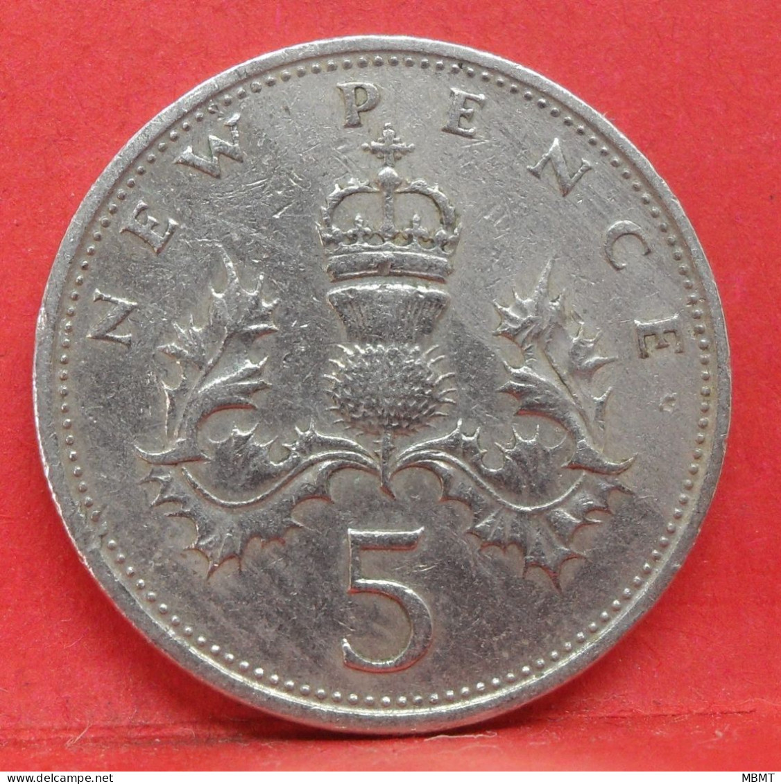 5 Pence 1969 - TB - Pièce Monnaie Grande-Bretagne - Article N°2761 - 5 Pence & 5 New Pence