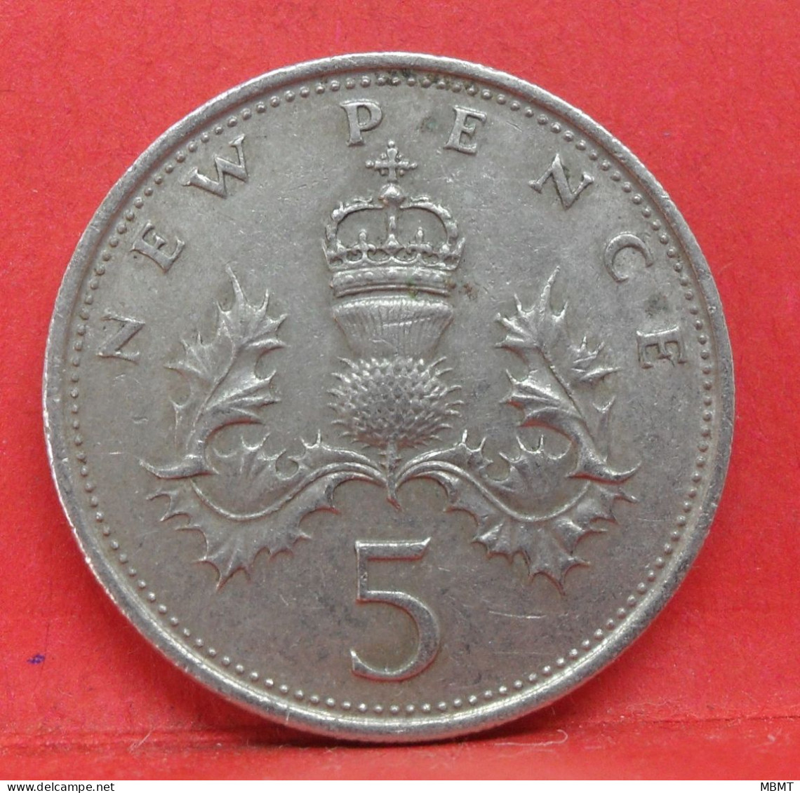 5 Pence 1970 - TB - Pièce Monnaie Grande-Bretagne - Article N°2763 - 5 Pence & 5 New Pence