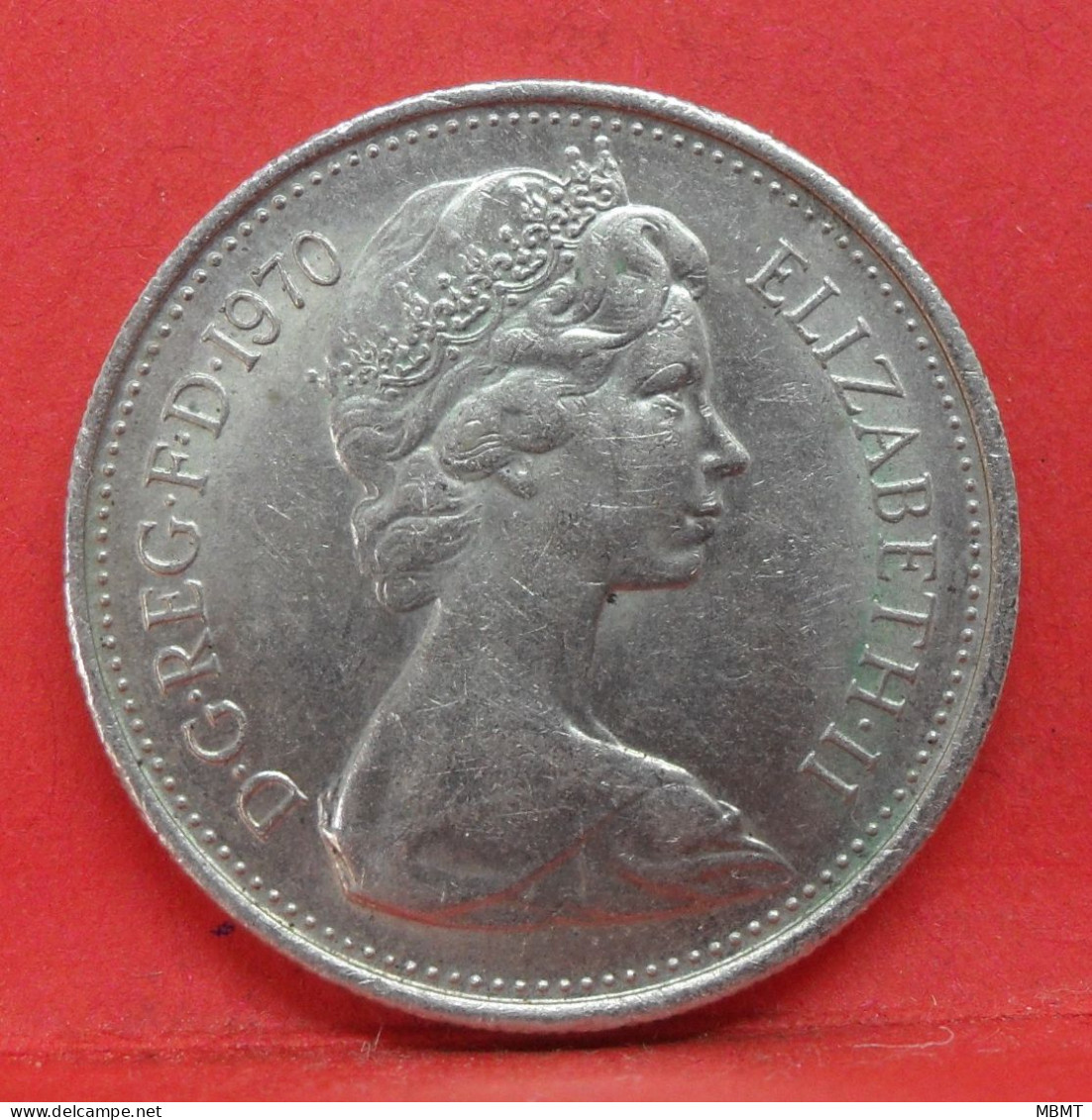 5 Pence 1970 - SUP - Pièce Monnaie Grande-Bretagne - Article N°2765 - 5 Pence & 5 New Pence