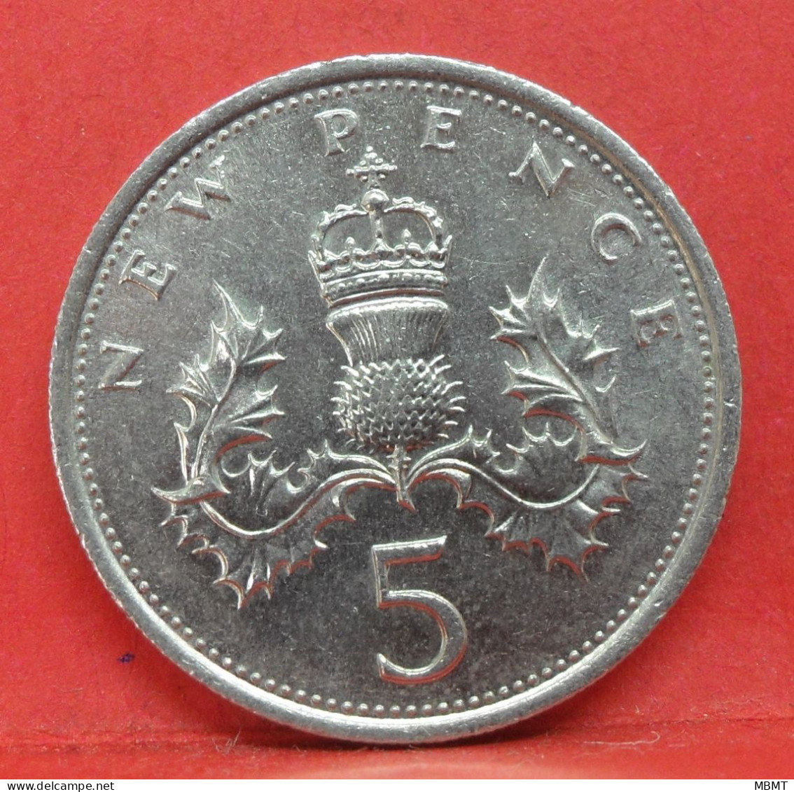 5 Pence 1975 - TTB - Pièce Monnaie Grande-Bretagne - Article N°2768 - 5 Pence & 5 New Pence