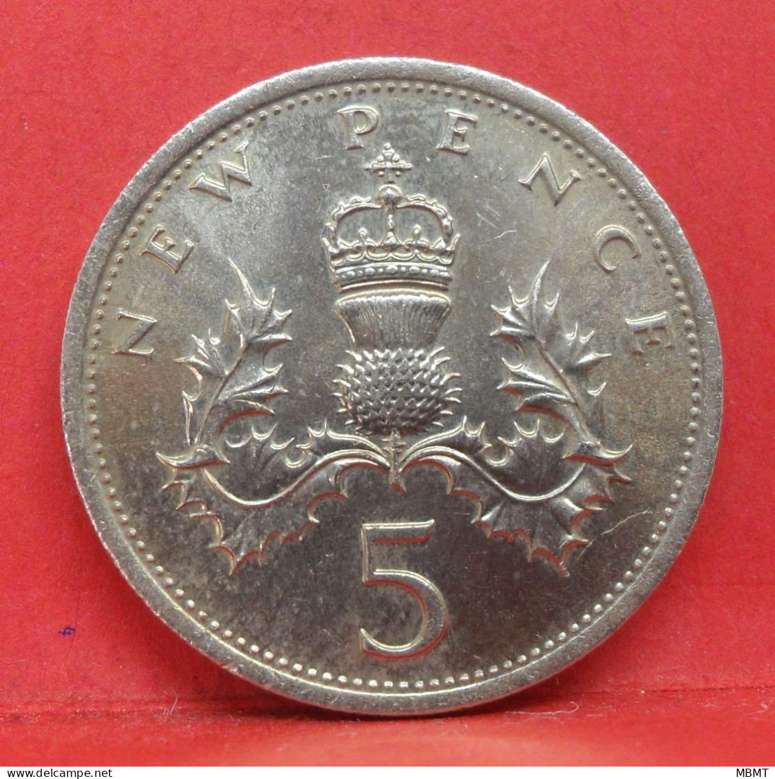 5 Pence 1977 - SUP - Pièce Monnaie Grande-Bretagne - Article N°2769 - 5 Pence & 5 New Pence