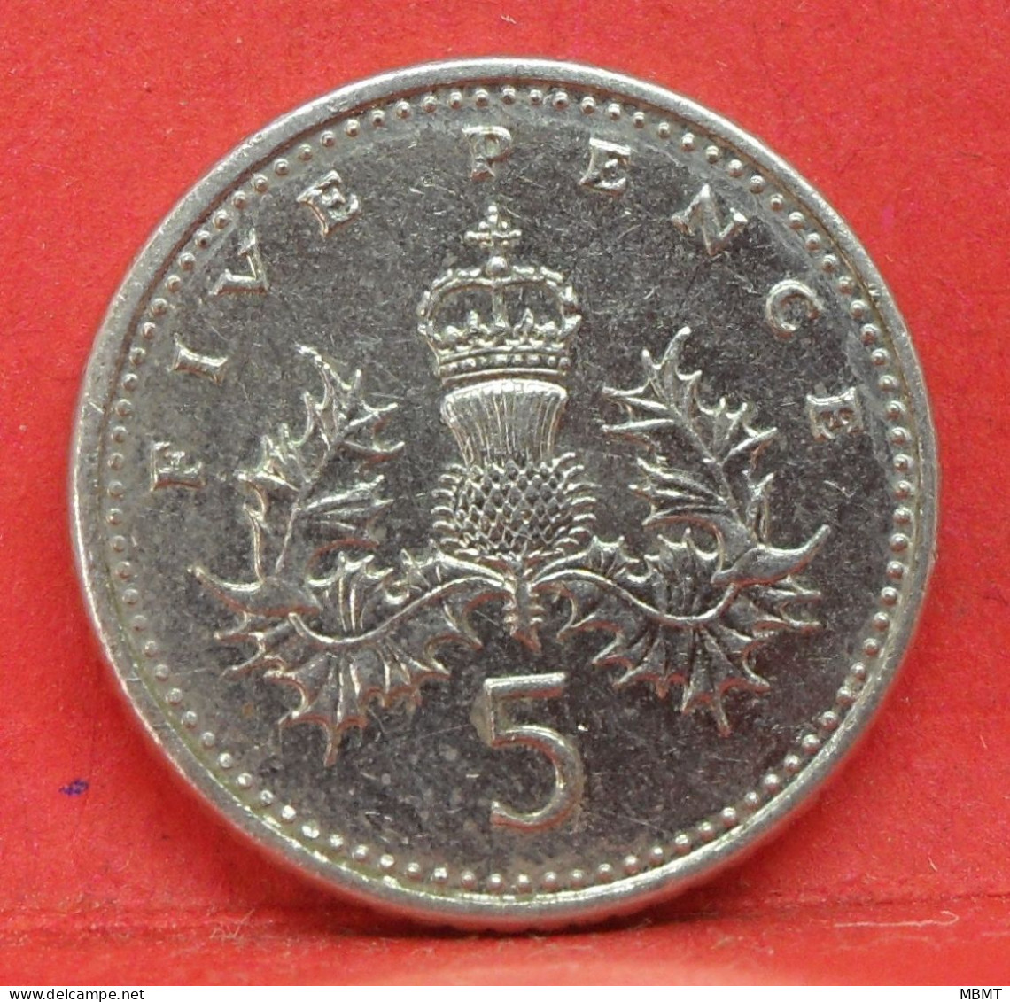 5 Pence 1990 - TTB - Pièce Monnaie Grande-Bretagne - Article N°2777 - 5 Pence & 5 New Pence