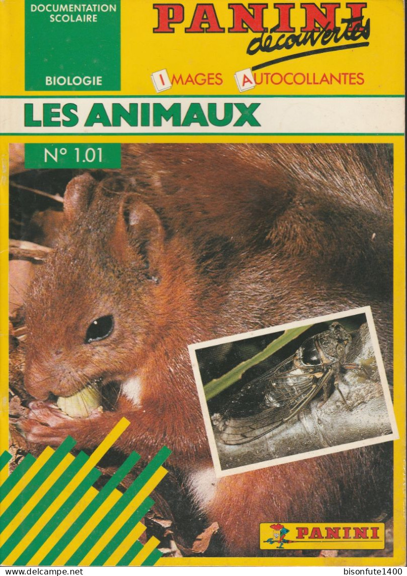 Collection PANINI Découvertes N°1.01 : Les Animaux : Documentation Scolaire : Biologie - 1989 (Voir Photos). - Unclassified