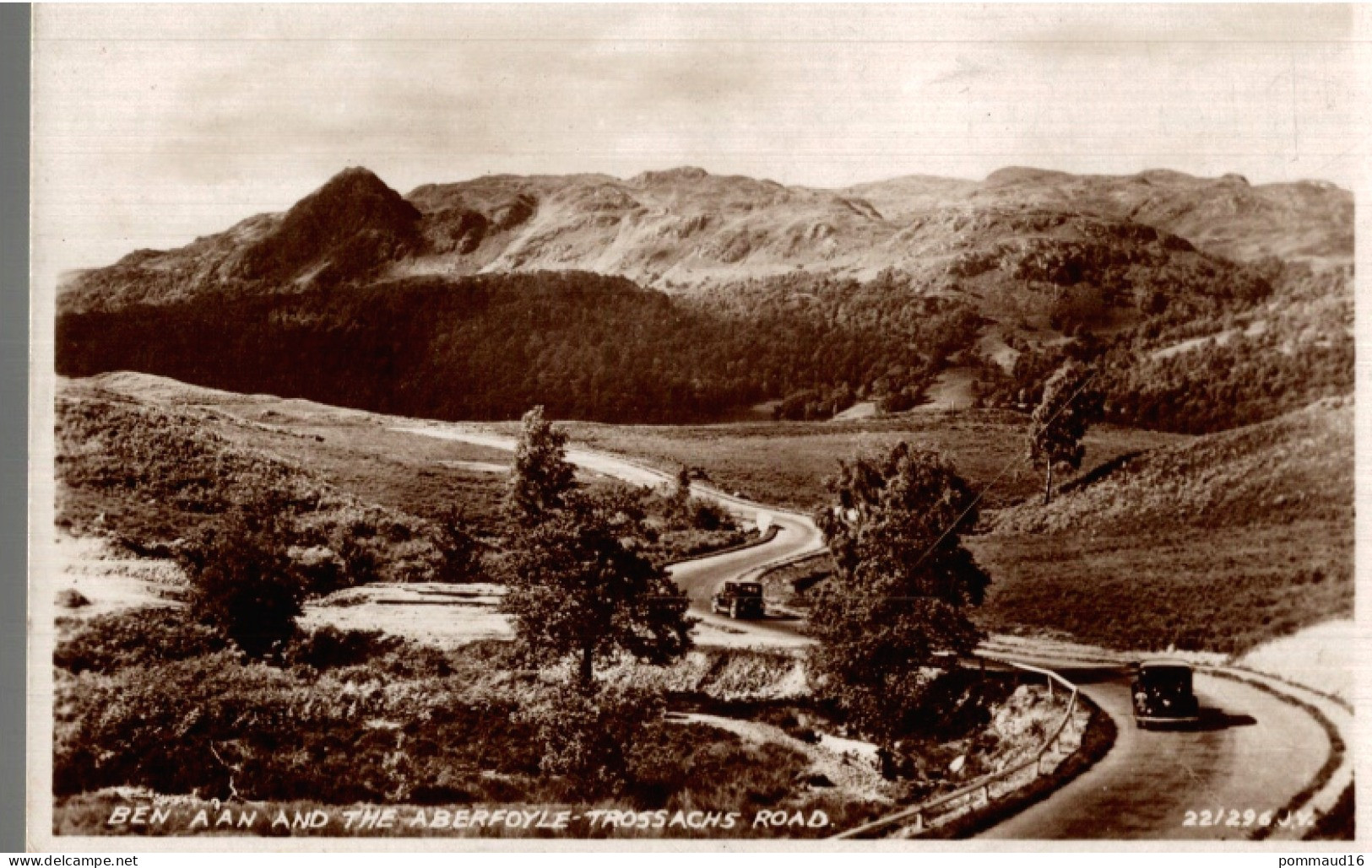 CPSM Ben A An And The Aberfoyle Trossachs Road - Stirlingshire